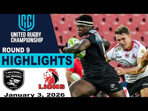 Hollywoodbets Sharks v Emirates Lions Highlights | United Rugby Championship 2025/26