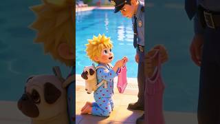 😱 Ele levou um cachorro para a piscina?!