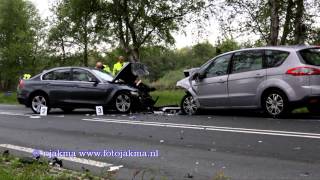 preview picture of video 'Frontale aanrijding Vreelandseweg (N201) Kortenhoef 18-05-2013'