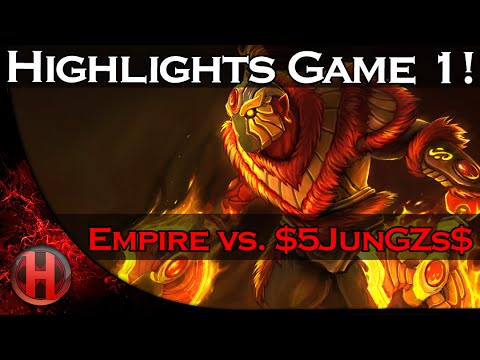 Dota 2 - Team Empire vs $5JuNGz$ Game 1 Highlights