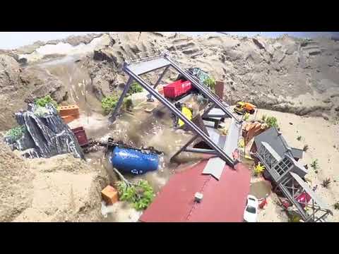 Dam Breach Movies Part 11 - Realistic Destruction Experiments #vip vlogz 😘