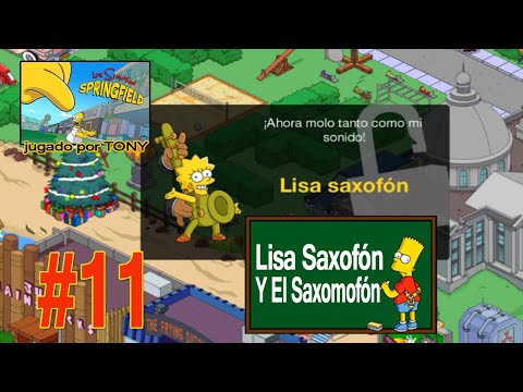 Los Simpson Springfield "Black Friday 2020: Cap. 11 - Lisa Saxofón y el saxomofón" por Tony