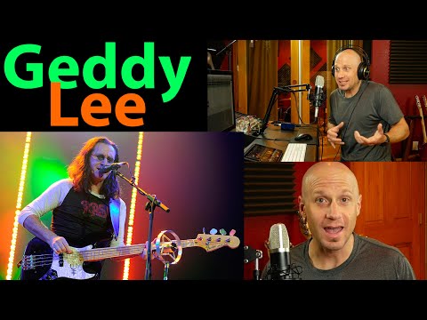 The Singing Style of Geddy Lee - RUSH... Light, Bright,  Mixed Voice. (PS Thank You Neil Peart)