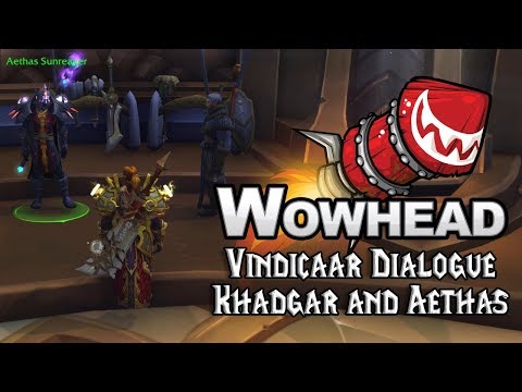 Vindicaar Dialogue - Khadgar and Aethas