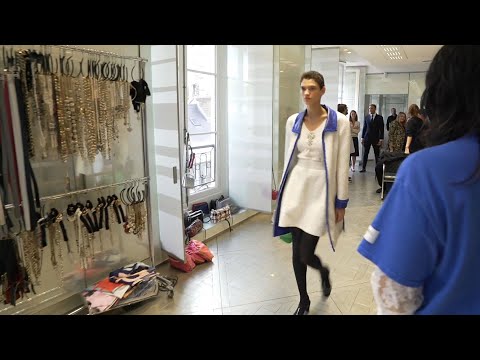 Final fittings with Virginie Viard - Spring-Summer 2020 show - CHANEL Shows