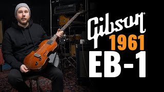 Video thumbnail for 1961 Gibson EB-1 | CME Vintage Demos | Mike Larsen by Chicago Music Exchange