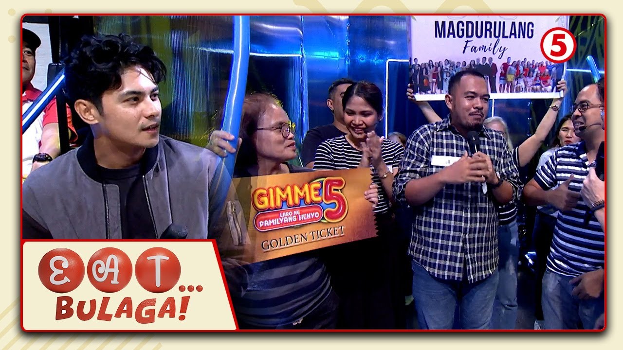 EAT BULAGA | Qualifying round ng Gimme 5 with Kiko Estrada!
