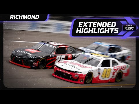NASCAR トヨタ・オーナーズ 400（リッチモンド・レースウェイ）Xfinityクラスのハイライト動画