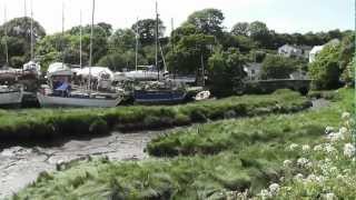 preview picture of video 'Gweek village in Cornwall June 2012'