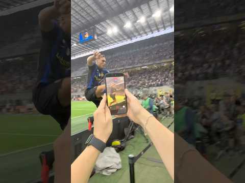 POV admin: LAUTARO celebration! 🤯 #InterNapoli #SerieA