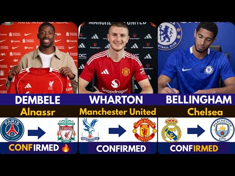 🚨LATEST CONFIRMED TRANSFER NEWS AHEAD OF JANUARY TRANSFER WINDOW 2026  Wharton ✅️, Bellingham 🔥 Demb