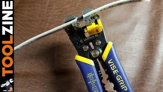 Video thumbnail for Irwin Vise-Grip Self Adjusting Wire Stripper 2078300 Review by ToolZine