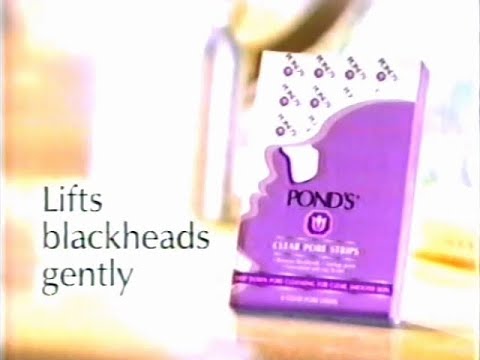 Pond's Clear Pore Strips "Girls" 15s - Philippines, 1998