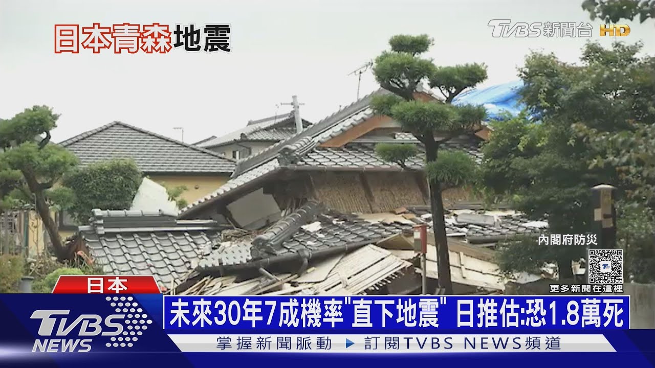 日警告「恐更強震來襲」！兩海溝觸發　最慘恐奪30萬命