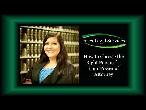 How to Choose the Right Person for Your Power of Attorney in Michigan