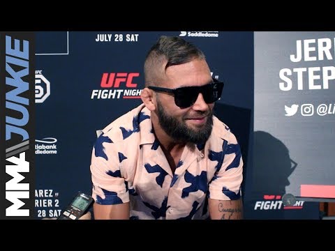 UFC Calgary: Jeremy Stephens full media day scrum