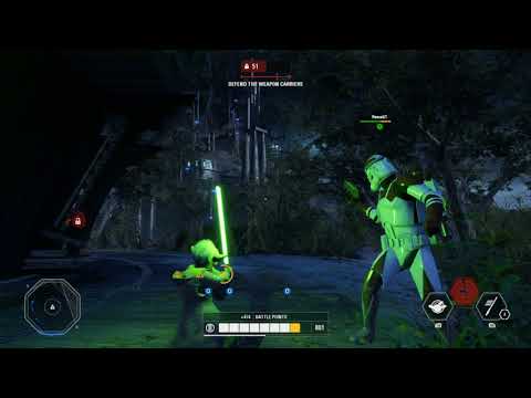 Yoda Defends Kashyyyk - Star Wars Battlefront 2