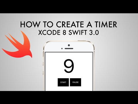 How To Create A Timer App In xCode 8 (Swift 3.0)