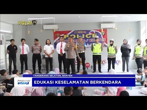 POLRES METRO TANGERANG KOTA EDUKASI KESELAMATAN KE ANAK-ANAK