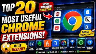 Most Useful Chrome Extensions You Need in 2026 🧩 | 20 Best Chrome Exte