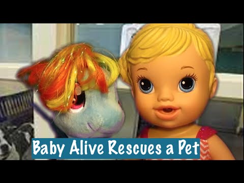 Baby Alive Rescues Rainbow Dash!
