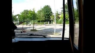 preview picture of video 'Buss 616 till Landvetter gamla busstation 2010'