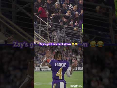 Zay 🤝Real Fan Dan #shorts #ravens #nfl