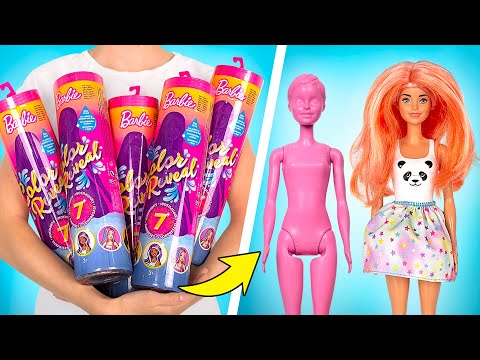 , title : 'UNBOXING Boneka Barbie Color Reveal'