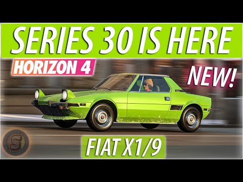 Thumbnail for NEW FIAT X1/9 Forza Horizon 4 Series 30 Update Summer Festival Playlist FH4 Summer Forzathon Shop by Fiat x1/9