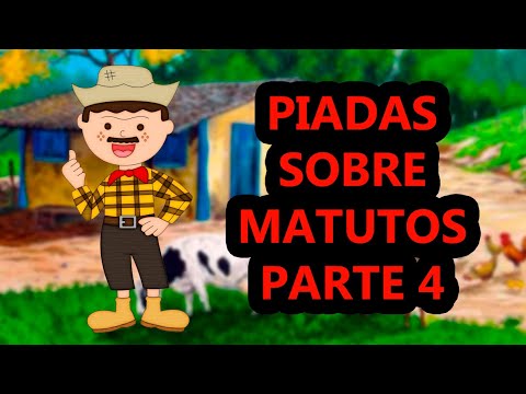 PIADAS SOBRE MATUTOS PARTE 4 - HUMORISTA THIAGO DIAS