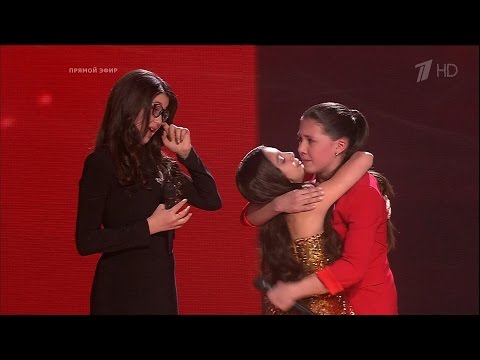 The Voice Kids RU 2015 Elizaveta, Alina and Sabina The TV audience voting | Голос Дети 2
