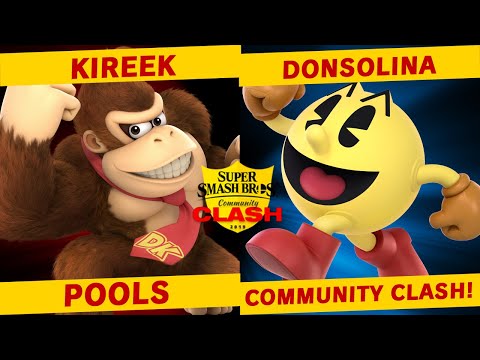 Kireek(Donkey Kong) vs Donsolina(Pacman) - Pools - Community Clash!