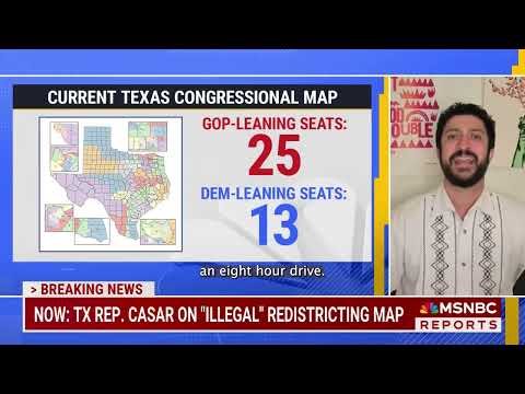 Congressman Greg Casar on Trump Trying to Rig Texas Maps