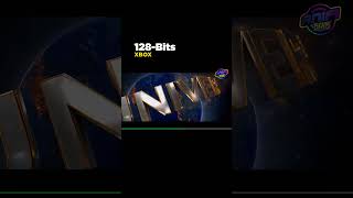 Universal Intro in 32, 64 & 128 bits version 🌎 #universalpictures #8bit #viral #shorts