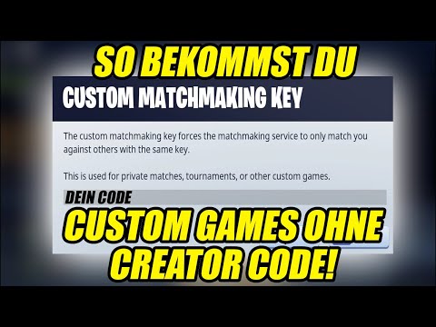 🔥 So bekommst DU Custom Games OHNE Creator Code in Fortnite 2022!