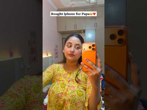 Bought Iphone for Papa #minivlog #ytshorts #shorts