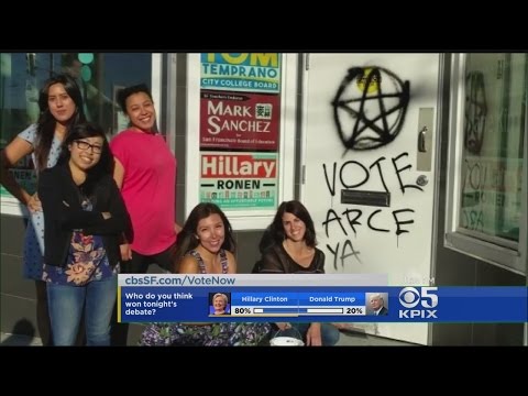 Offensive Graffiti Discovered At SF Supervisor Candidate's Headquarters