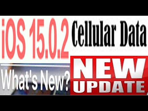 iOS 15.0.2 Released || big cellular data update || What's New Should you update to iOS 15.0.2