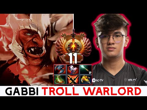 GABBI "TROLL WARLORD" Ft.KARL "MAGNUS" VS 23SAVAGE "SVEN" BATTLE OF 11K MMR | DOTA 2 MICRO