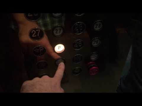 AWESOME DOVER T3 Traction High-Rise Elevators @ ARCO Tower, Los Angeles, CA