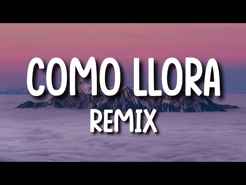 Juanfran, Nio García, Brytiago, Kevvo - Como Llora The Remix (Letra/Lyrics)