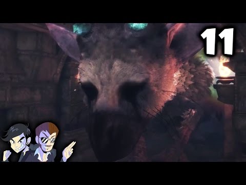 LET'S GET COMMANDING - The Last Guardian - Part 11 - NateWantsToBattle and Dookieshed (PS4 Gameplay)