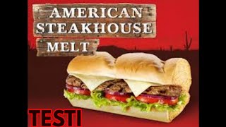 TESTATAAN!!! - Subway American Steak House Melt