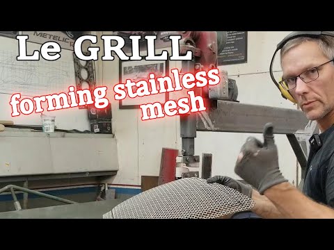 HOW TO Build a CUSTOM GRILL - Woven Stainless Mesh - Ep.76 | 1940 Ford Inspired Hardtop Coupe