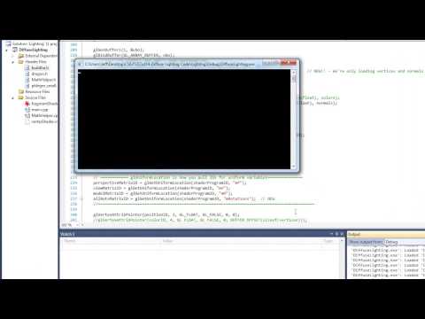Tutorial 14 - Diffuse Lighting in OpenGL (code)