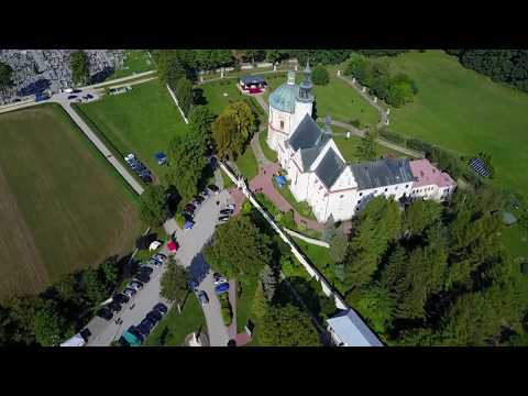 Piotrkowice Sanktuarium Matki Bożej Loretańskiej z lotu ptaka