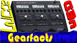 Video thumbnail for Zoom G3n Multi effects pedal: a whole new approach! by Gearfacts