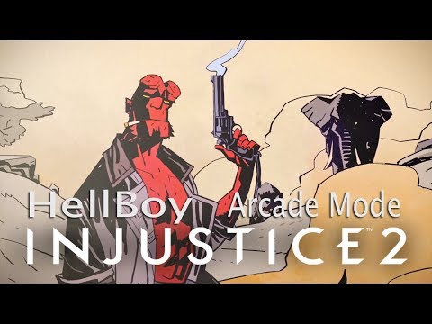Injustice 2 The Multiverse Hellboy Arcade Mode Ending