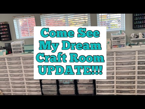 My Dream Craft Room Update Sept 2025 | NEW Craft Room Series-Episode #9 It’s a Process 😉