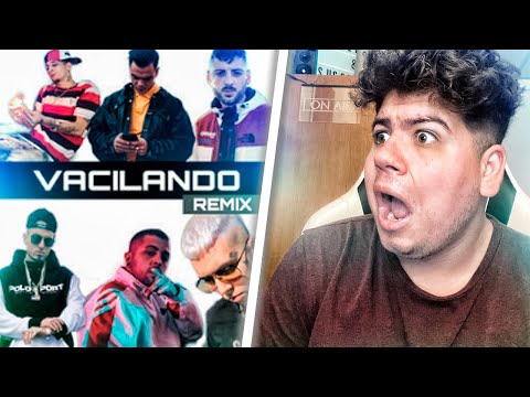 REACCIONANDO a LOPES - VACILANDO REMIX FT EL JINCHO x BLESSED013 x DIRTY PORKO x IVAN CANO x MBS